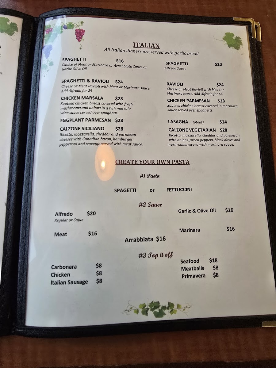 Menu - Froso's Family Dining photo 6